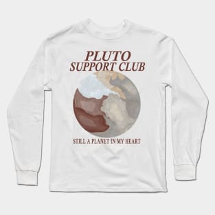 Pluto Support Club 2 Long Sleeve T-Shirt